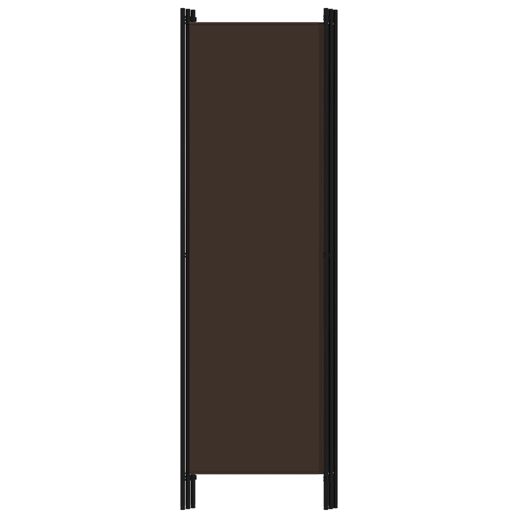Romdeler 3 Paneler Brun 150X180 Cm
