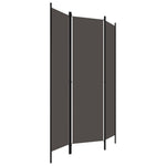 Romdeler 3 Paneler Antrasitt 150X180Cm