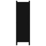 Romdeler 3 Paneler Svart 150X180 Cm