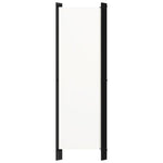 Romdeler 4 Paneler Hvit 200X180 Cm
