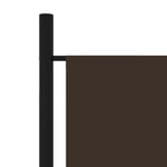 Romdeler 4 Paneler Brun 200X180 Cm