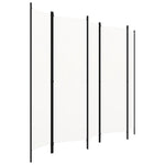 Romdeler Med 5 Paneler Hvit 250X180 Cm