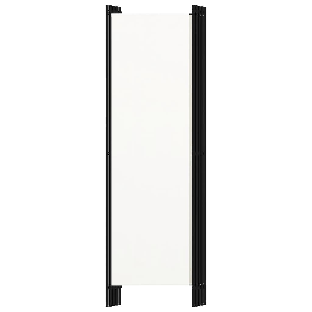 Romdeler Med 5 Paneler Hvit 250X180 Cm