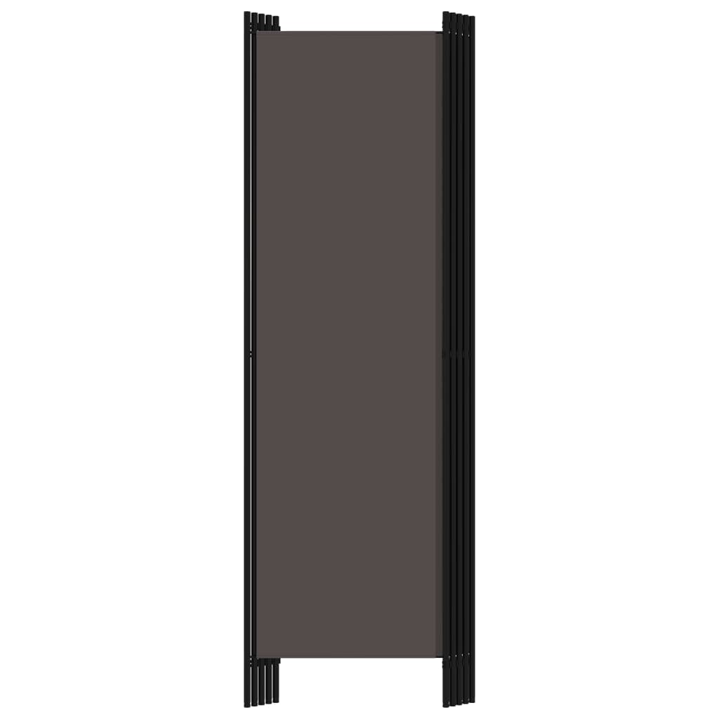 Romdeler Med 5 Paneler Antrasitt 250X180 Cm