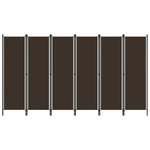 Romdeler Med 6 Paneler Brun 300X180 Cm