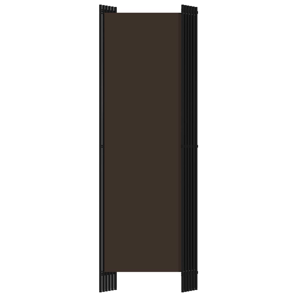 Romdeler Med 6 Paneler Brun 300X180 Cm
