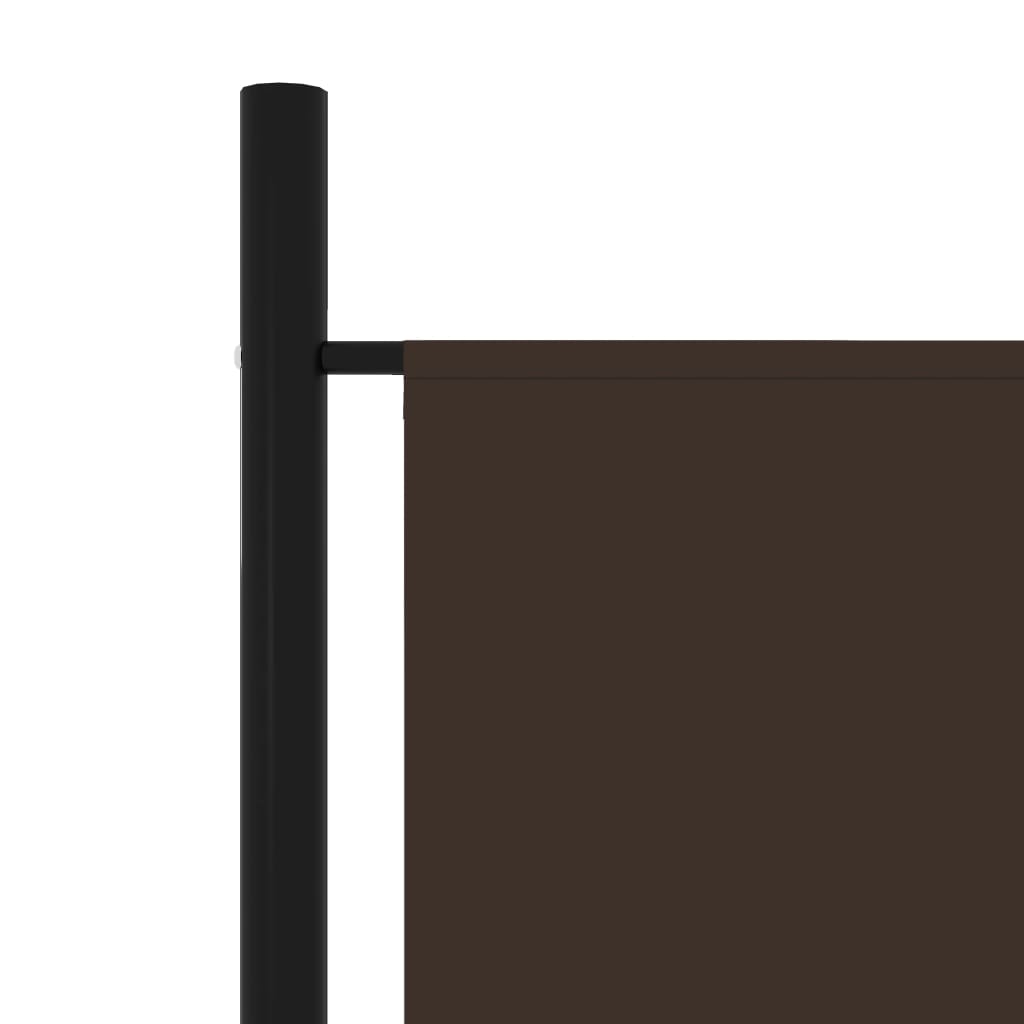 Romdeler Med 6 Paneler Brun 300X180 Cm