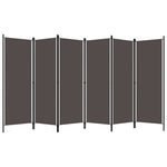 Romdeler Med 6 Paneler Antrasitt 300X180 Cm