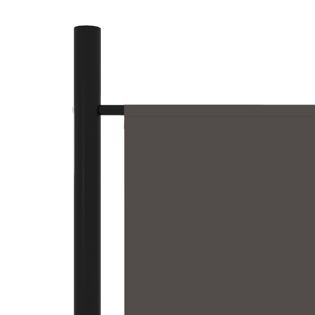 Romdeler Med 6 Paneler Antrasitt 300X180 Cm