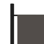 Romdeler Med 6 Paneler Antrasitt 300X180 Cm