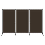Romdeler 3 Paneler Brun 260X180 Cm