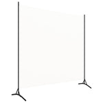 Romdeler Hvit 175X180 Cm Stoff