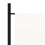 Romdeler Hvit 175X180 Cm Stoff