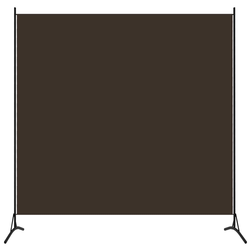 Romdeler Brun 175X180 Cm Stoff