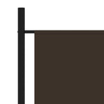 Romdeler Brun 175X180 Cm Stoff