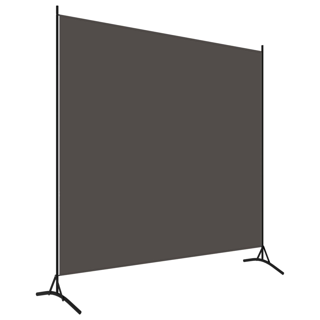 Romdeler Antrasitt 175X180 Cm Stoff