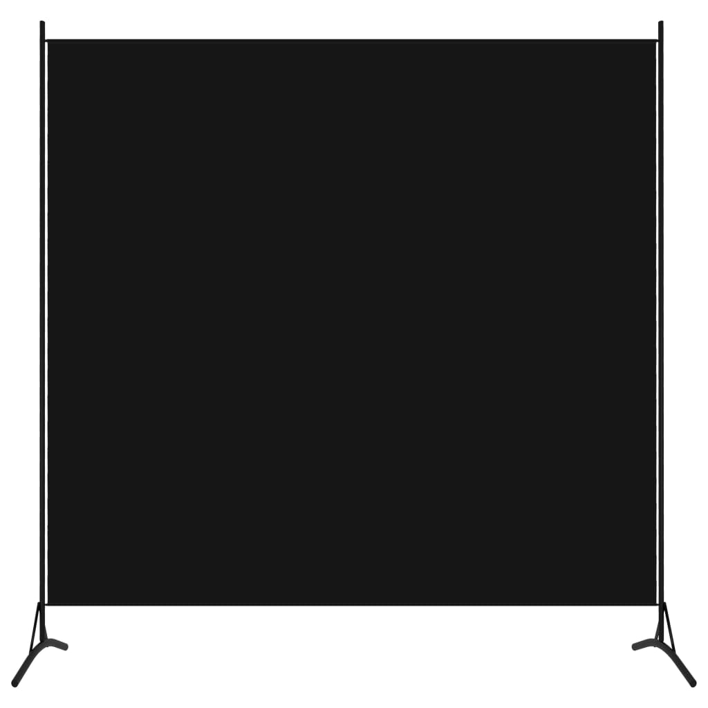 Romdeler Svart 175X180 Cm Stoff