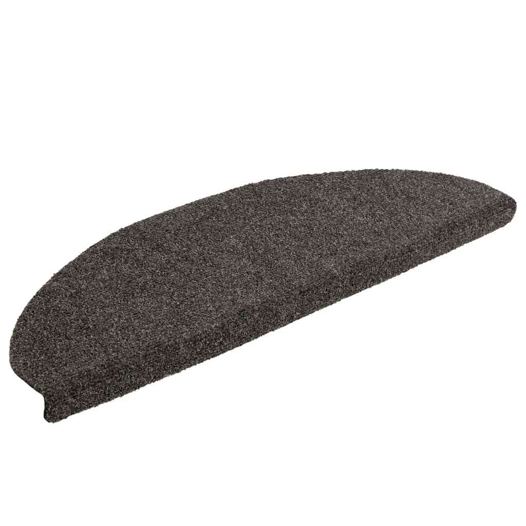 Selvklebende Trappematter 15Stk Antrasitt 65X21X4Cm Nålestempel