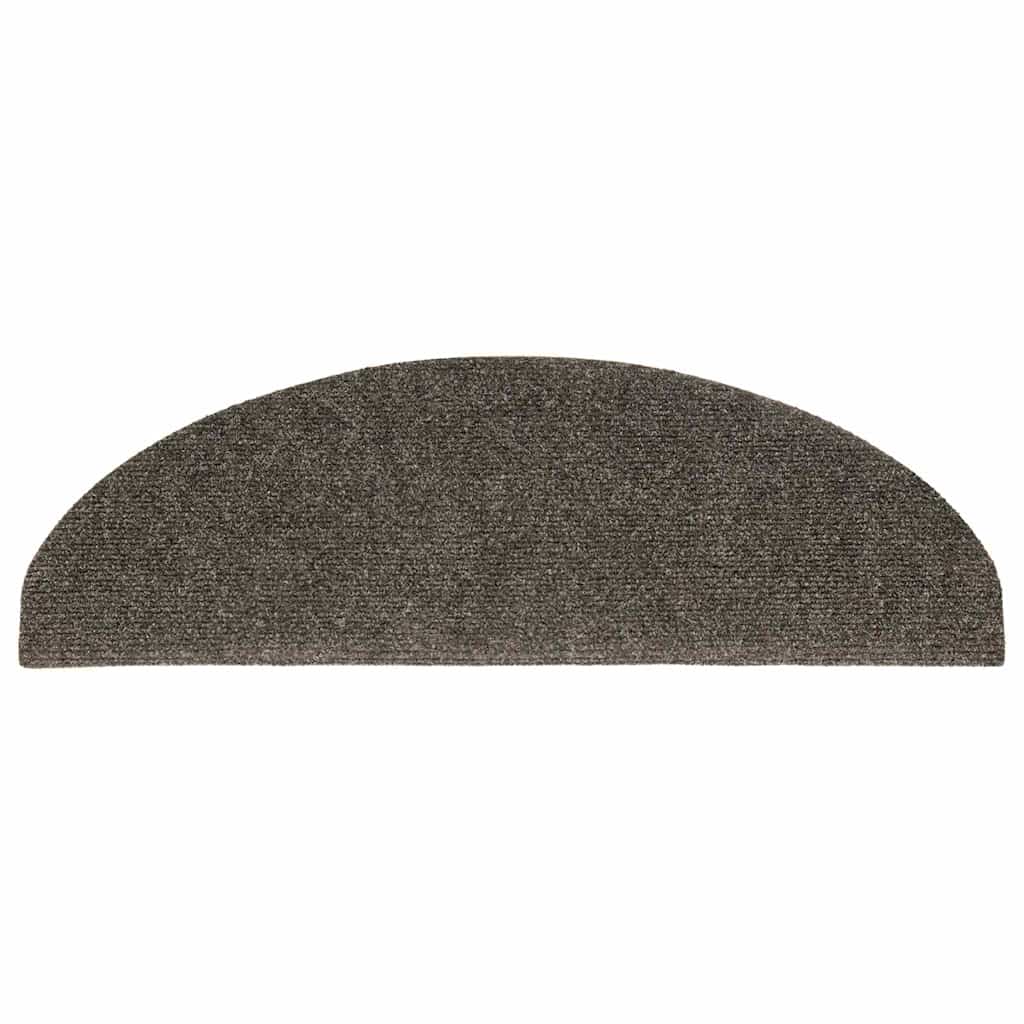 Selvklebende Trappematter 15Stk Antrasitt 65X21X4Cm Nålestempel