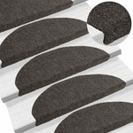 Selvklebende Trappematter 15Stk Antrasitt 65X21X4Cm Nålestempel