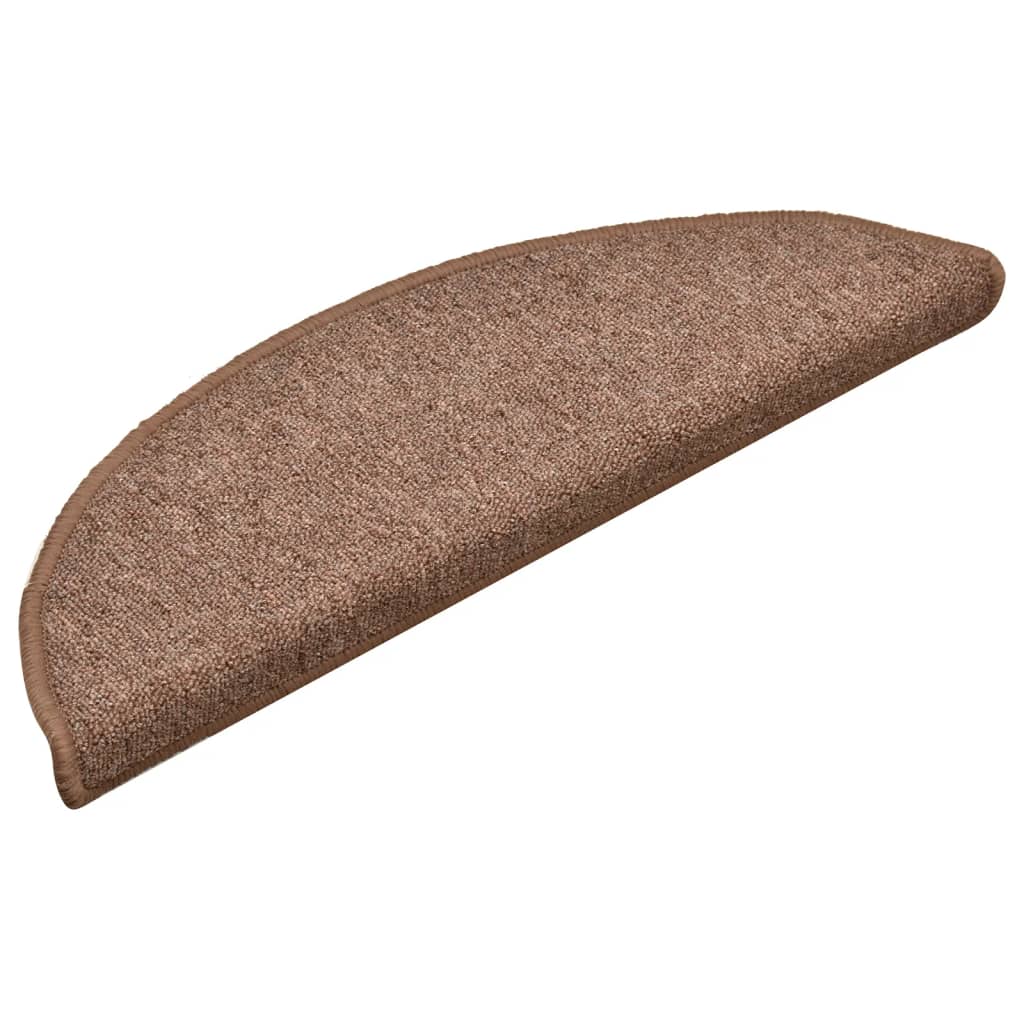 Trappetrinnstepper 15 Stk Brun 56X17X3 Cm