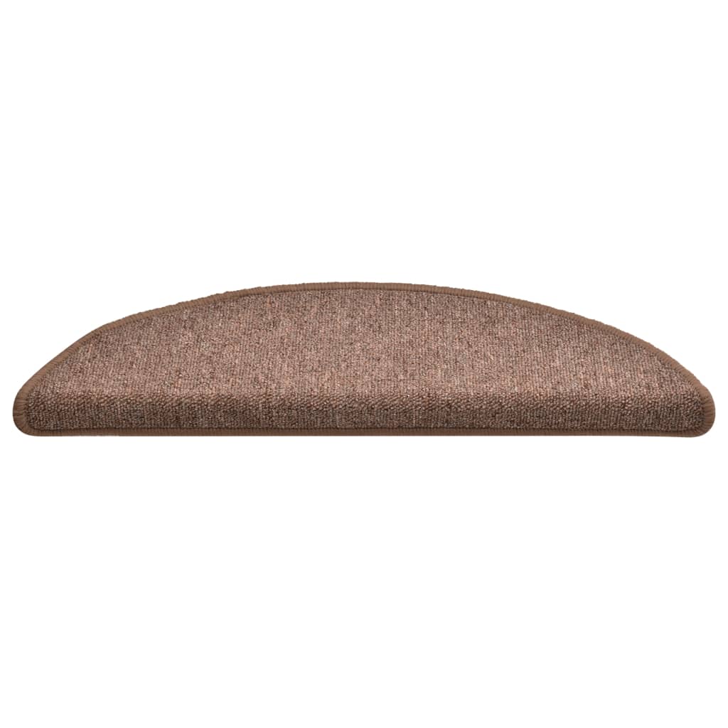 Trappetrinnstepper 15 Stk Brun 56X17X3 Cm