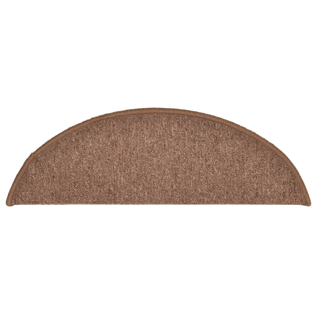 Trappetrinnstepper 15 Stk Brun 56X17X3 Cm