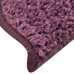 Trappetrinnstepper 15 Stk Mørkelilla 56X17X3 Cm