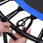 Trim-Trampoline Med Håndtak Og Sikkerhetspute 122 Cm