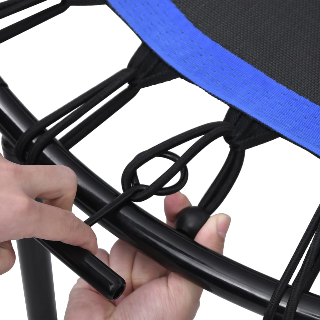 Trim-Trampoline Med Håndtak Og Sikkerhetspute 122 Cm