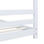 Sengeramme For Barn Heltre Furu Hvit 70X140 Cm