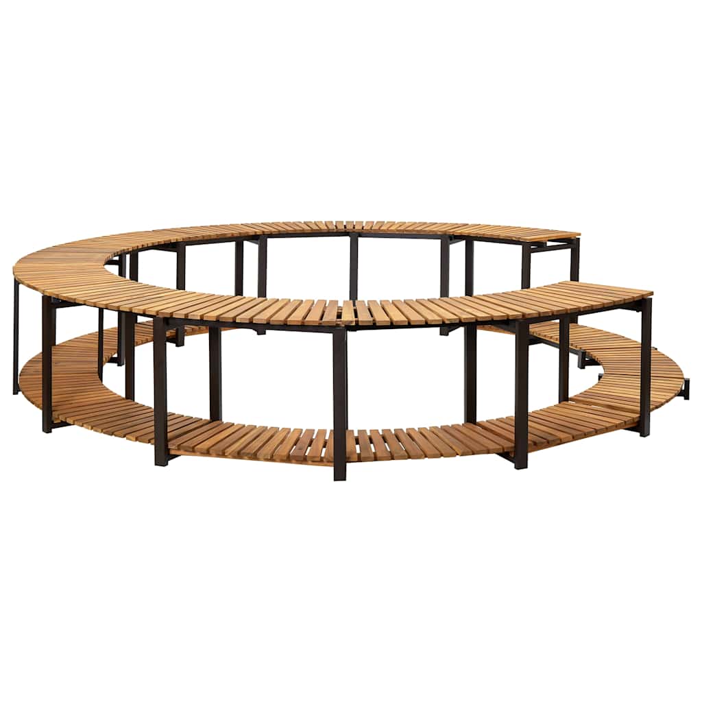 Bassengkant 273X53 Cm Heltre Akasie