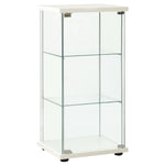 Oppbevaringsskap Herdet Glass Hvit