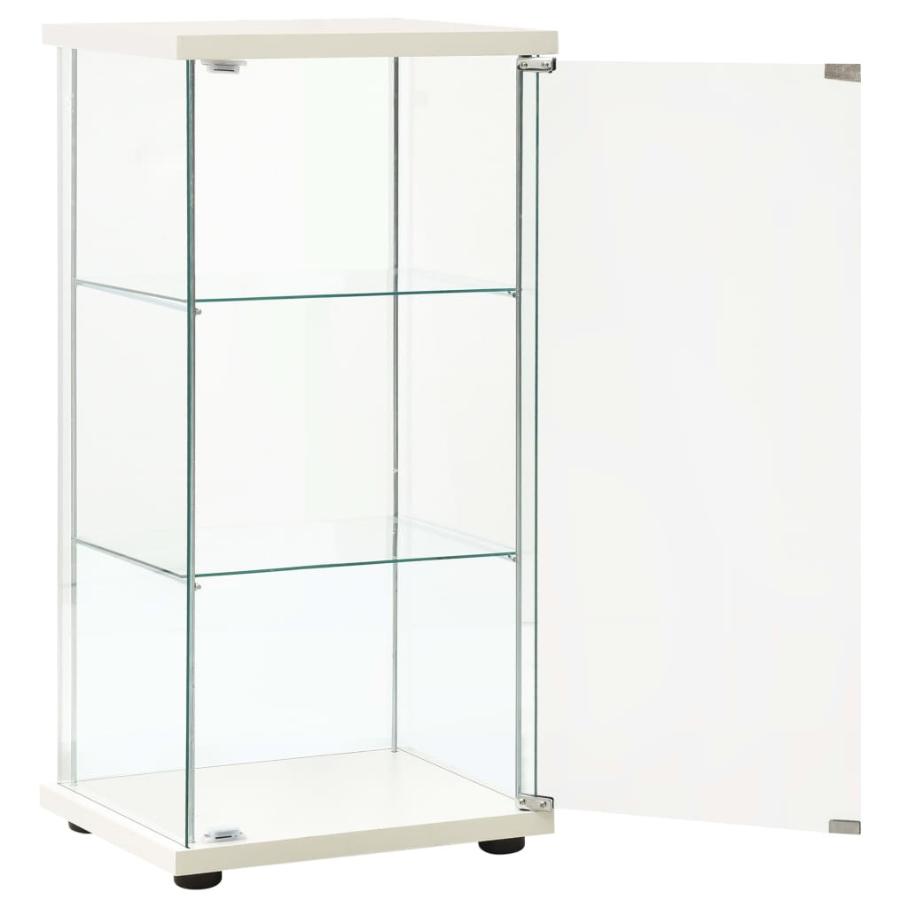 Oppbevaringsskap Herdet Glass Hvit