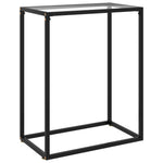 Konsollbord Gjennomsiktig 60X35X75 Cm Herdet Glass
