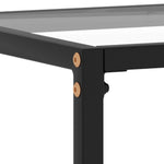 Konsollbord Gjennomsiktig 120X35X75 Cm Herdet Glass