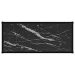 Konsollbord Svart 80X35X75 Cm Herdet Glass