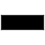 Konsollbord Svart 100X35X75 Cm Herdet Glass