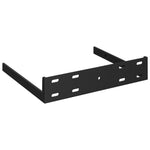 Flytende Vegghyller 2 Stk Hvit 23X23,5X3,8 Cm Mdf