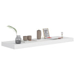 Flytende Vegghylle Hvit 80X23,5X3,8 Cm Mdf