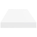 Flytende Vegghylle Hvit 80X23,5X3,8 Cm Mdf