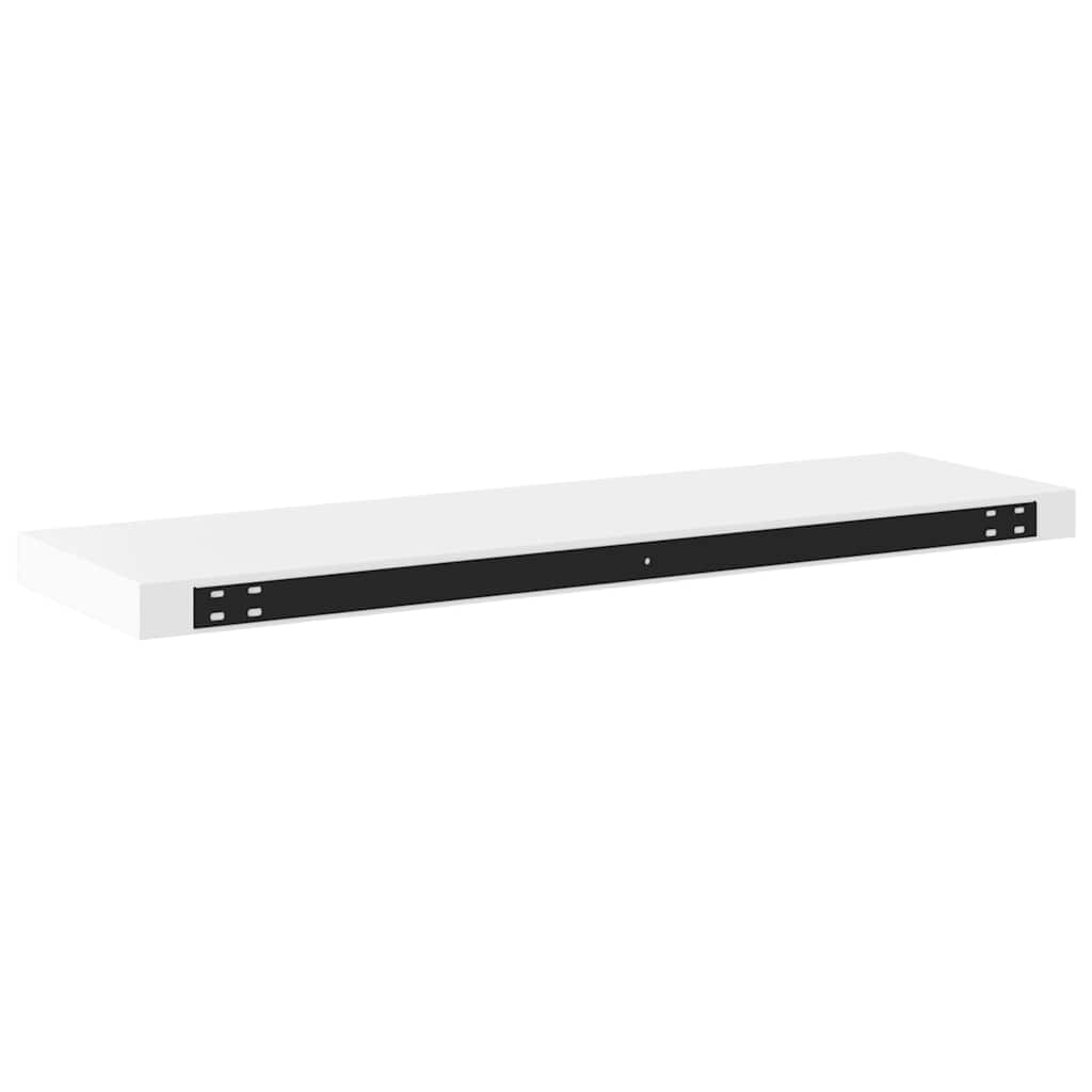Flytende Vegghylle Hvit 80X23,5X3,8 Cm Mdf