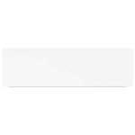 Flytende Vegghylle Hvit 80X23,5X3,8 Cm Mdf