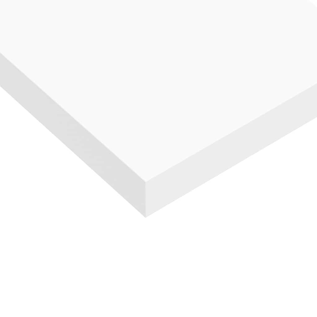 Flytende Vegghylle Hvit 80X23,5X3,8 Cm Mdf