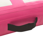 Oppblåsbar Gymnastikkmatte Med Pumpe 60X100X10 Cm Pvc Rosa