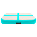 Oppblåsbar Gymnastikkmatte Med Pumpe 60X100X15 Cm Pvc Grønn