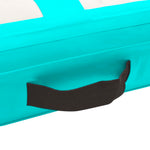 Oppblåsbar Gymnastikkmatte Med Pumpe 60X100X15 Cm Pvc Grønn