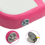 Oppblåsbar Gymnastikkmatte Med Pumpe 60X100X20 Cm Pvc Rosa