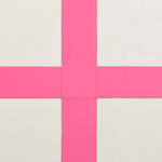 Oppblåsbar Gymnastikkmatte Med Pumpe 60X100X20 Cm Pvc Rosa