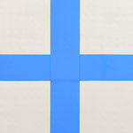 Oppblåsbar Gymnastikkmatte Med Pumpe 60X100X20 Cm Pvc Blå